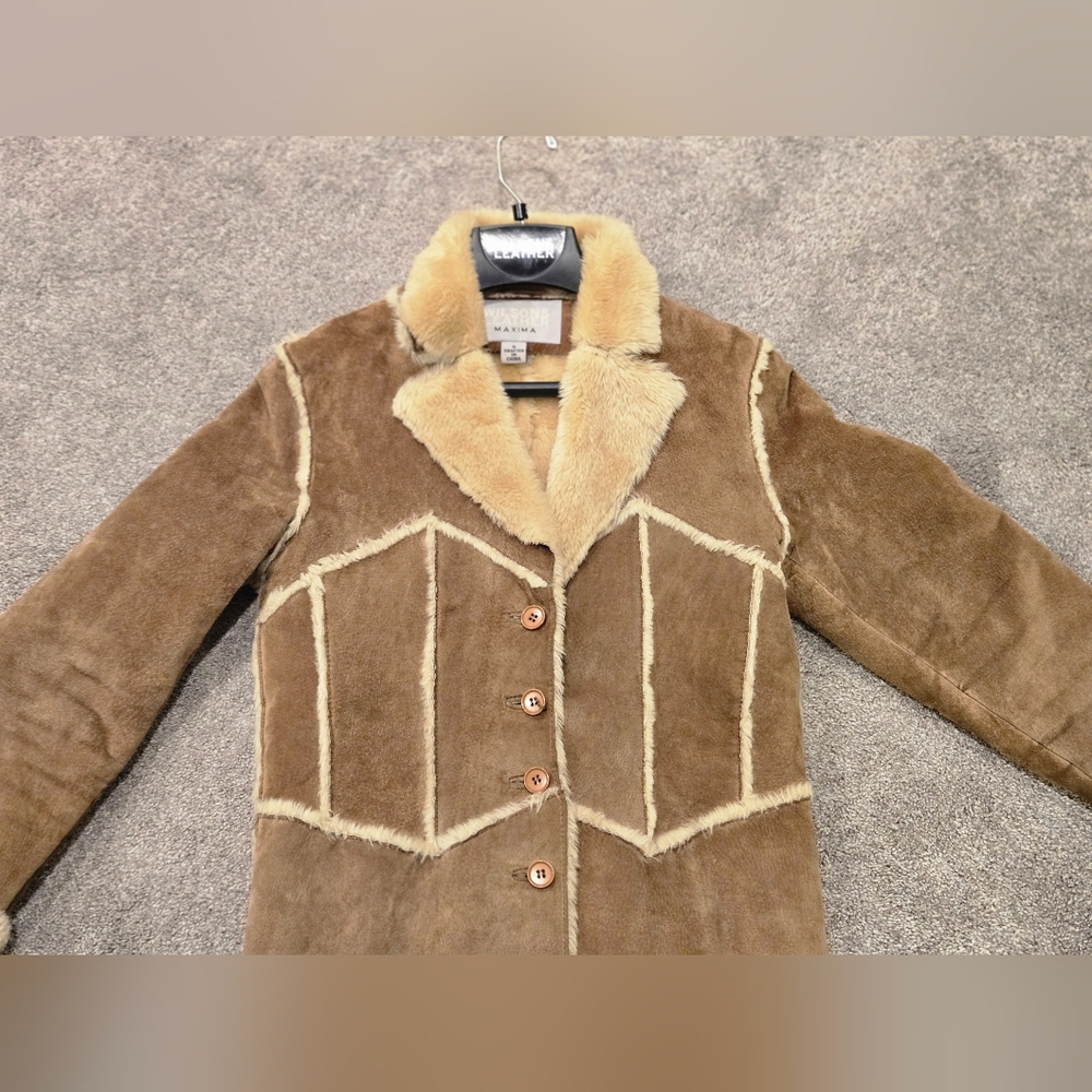 Wilsons Leather Vintage Suede Leather Jacket